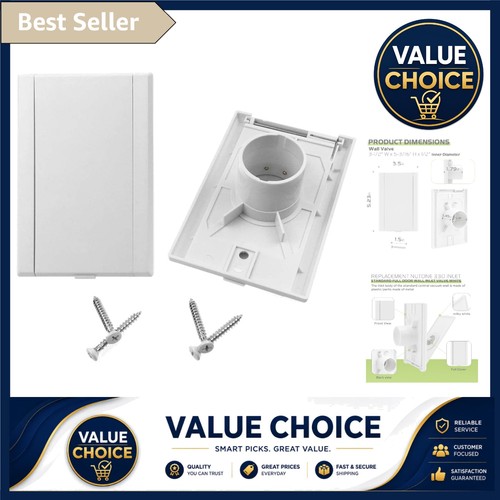 Standard white central vacuum - white,