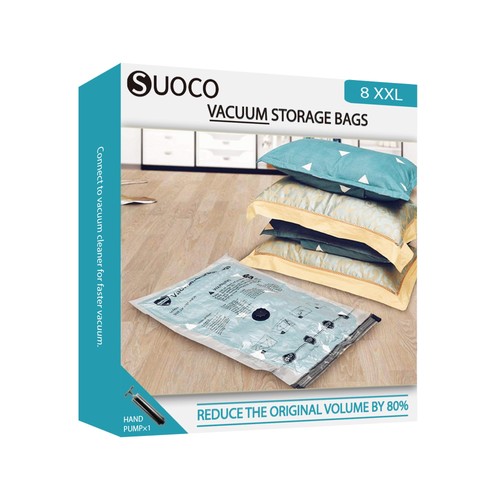 Vacuum storage bags - vacuum, travel